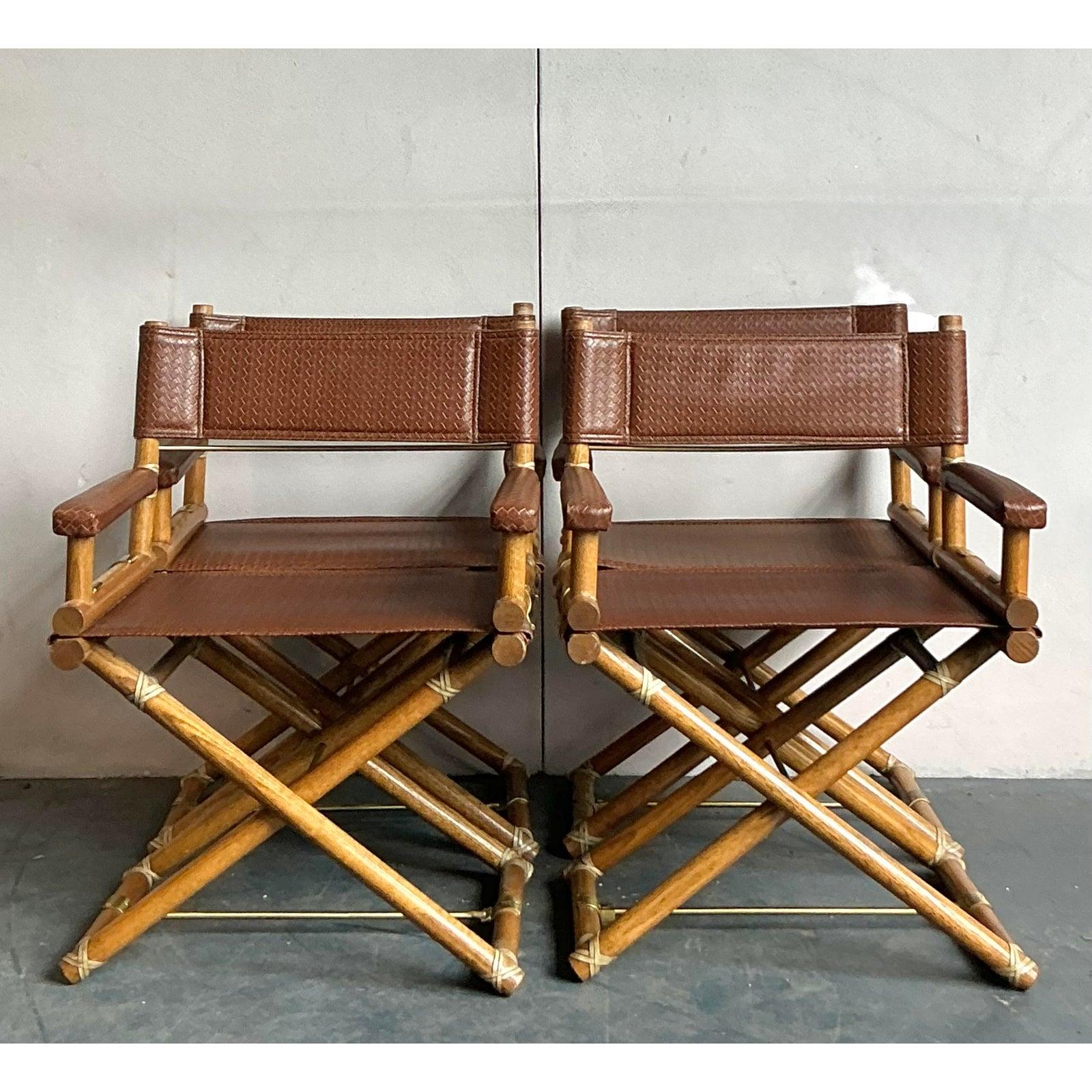 Juego de 5 Mesas de Juego Vintage Boho McGuire en venta 3