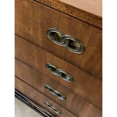 Vintage Boho Michael Taylor for Henredon Locked Rings Dresser