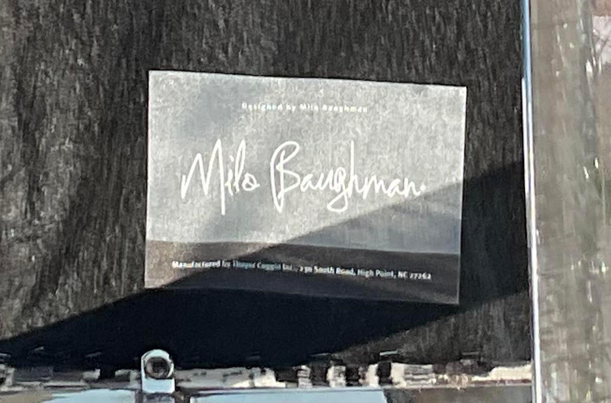 Velours Chaises de salle à manger chromées vintage Boho Milo Baughman pour Thayer Coggin - Lot de 4 en vente
