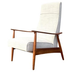 Vintage Boho Milo Baughman for Thayer Coggin Reclining Lounge Chair