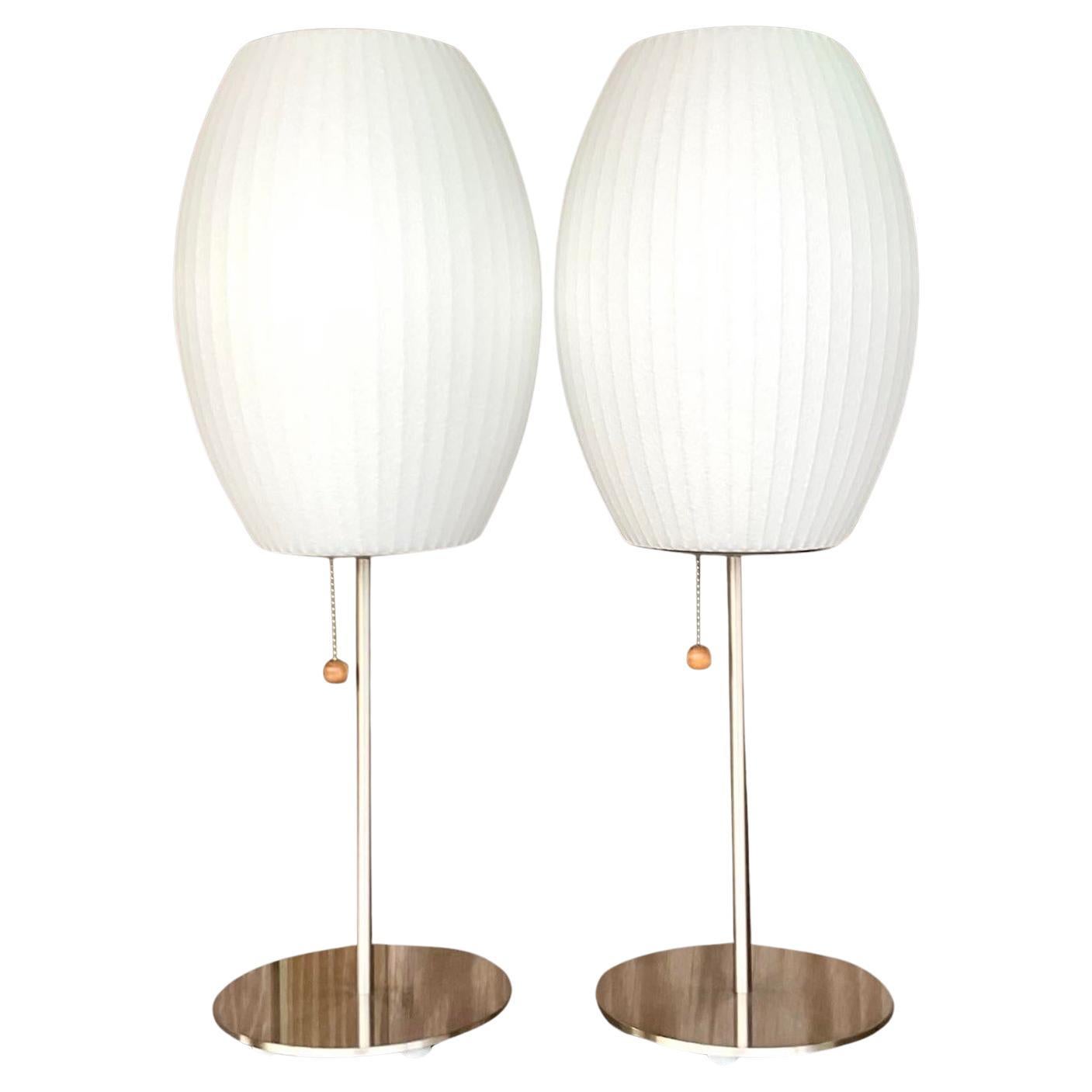 Vintage Boho Modernica Bubble Lamps After George Nelson For Sale