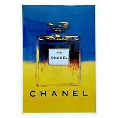 Poster pubblicitario di Chanel d'epoca Boho Monumentale di Andy Warhol