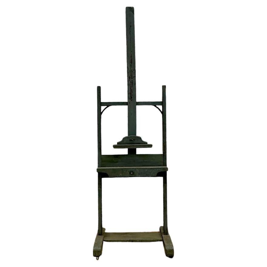 Vintage Boho Monumental Artist Easel