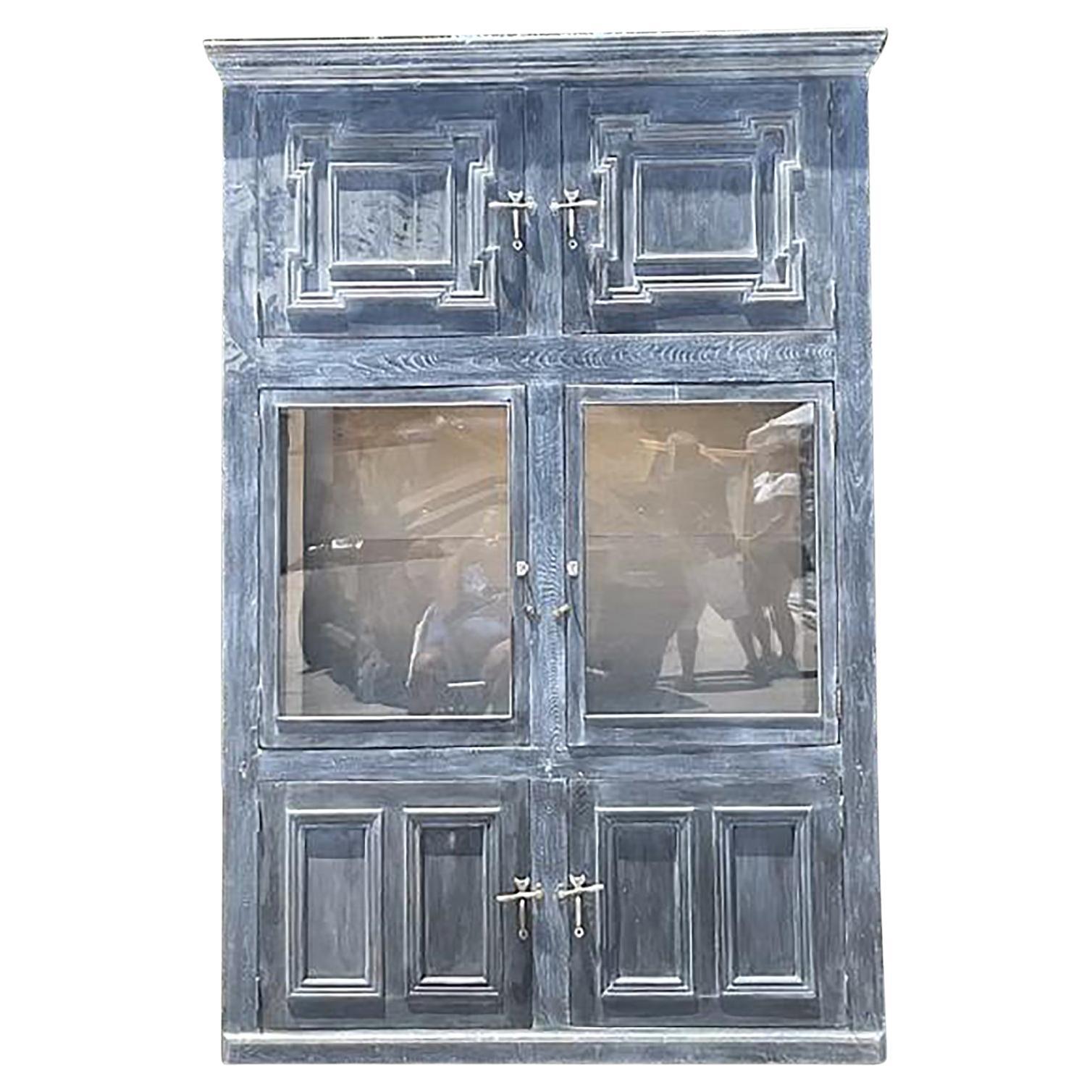 Meuble de rangement vintage Boho Monumental Primitive Millwork