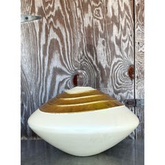 Vintage Boho Monumental Studio Pottery Vase
