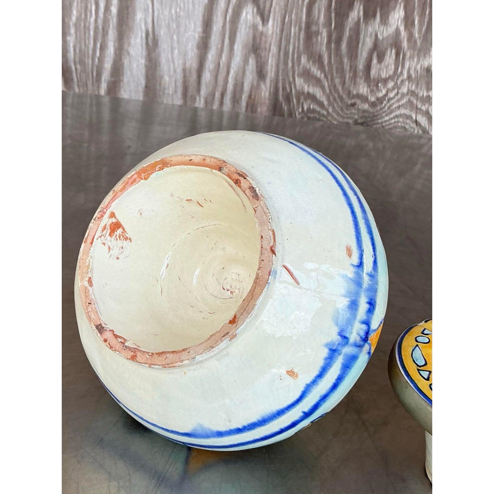 20th Century Vintage Boho Moroccan Ashtray For Sale