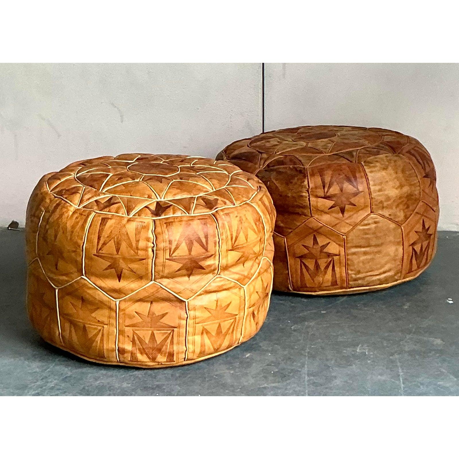 Vintage By Marocchino in Pelle - Set di 2 In condizioni buone in vendita a West Palm Beach, FL