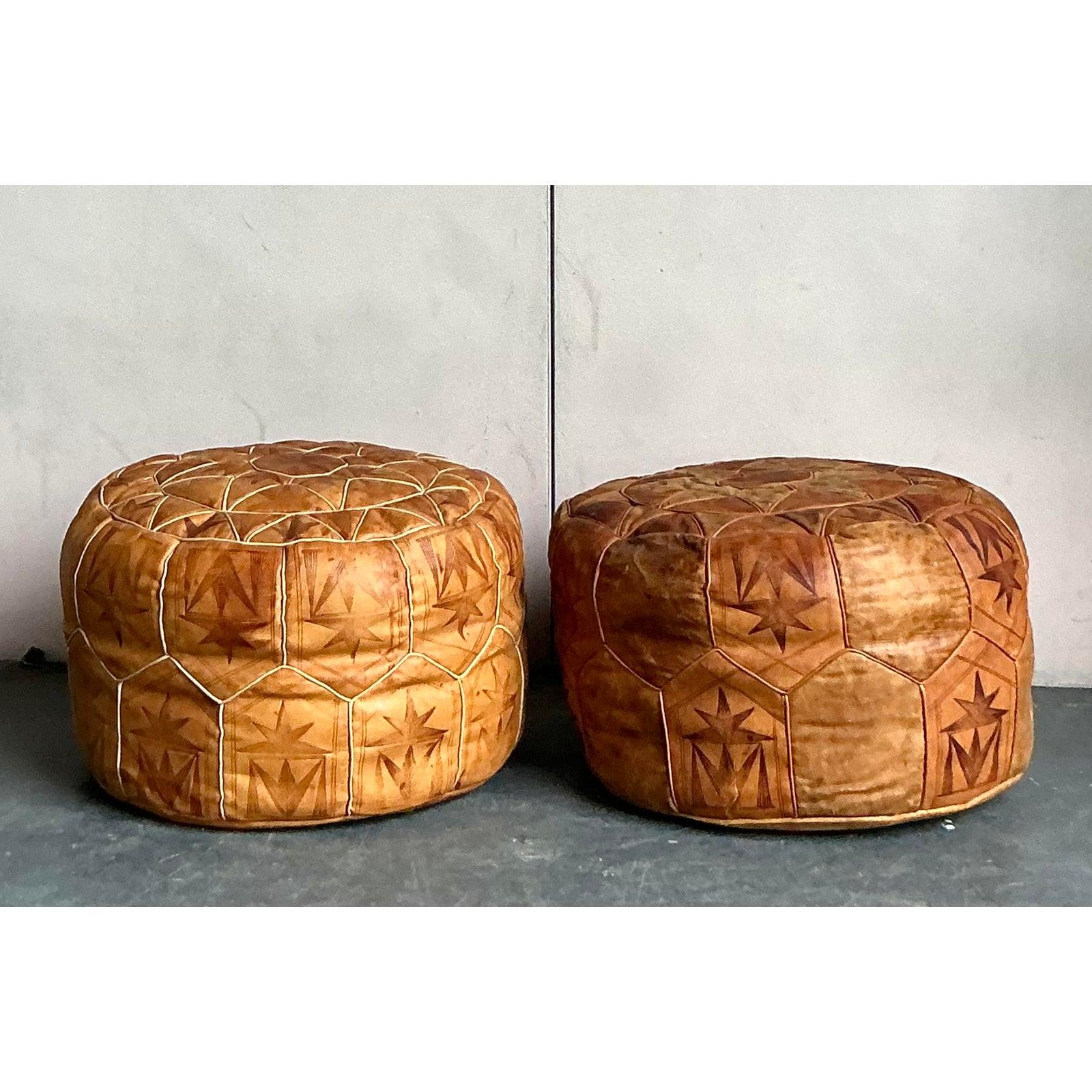 Vintage By Marocchino in Pelle - Set di 2 in vendita 2