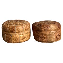 Vintage By Marocchino in Pelle - Set di 2