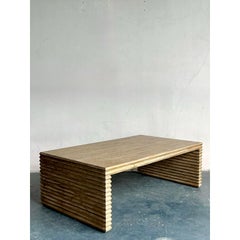 Vintage Boho Mr Brown London "Belmont" Couchtisch