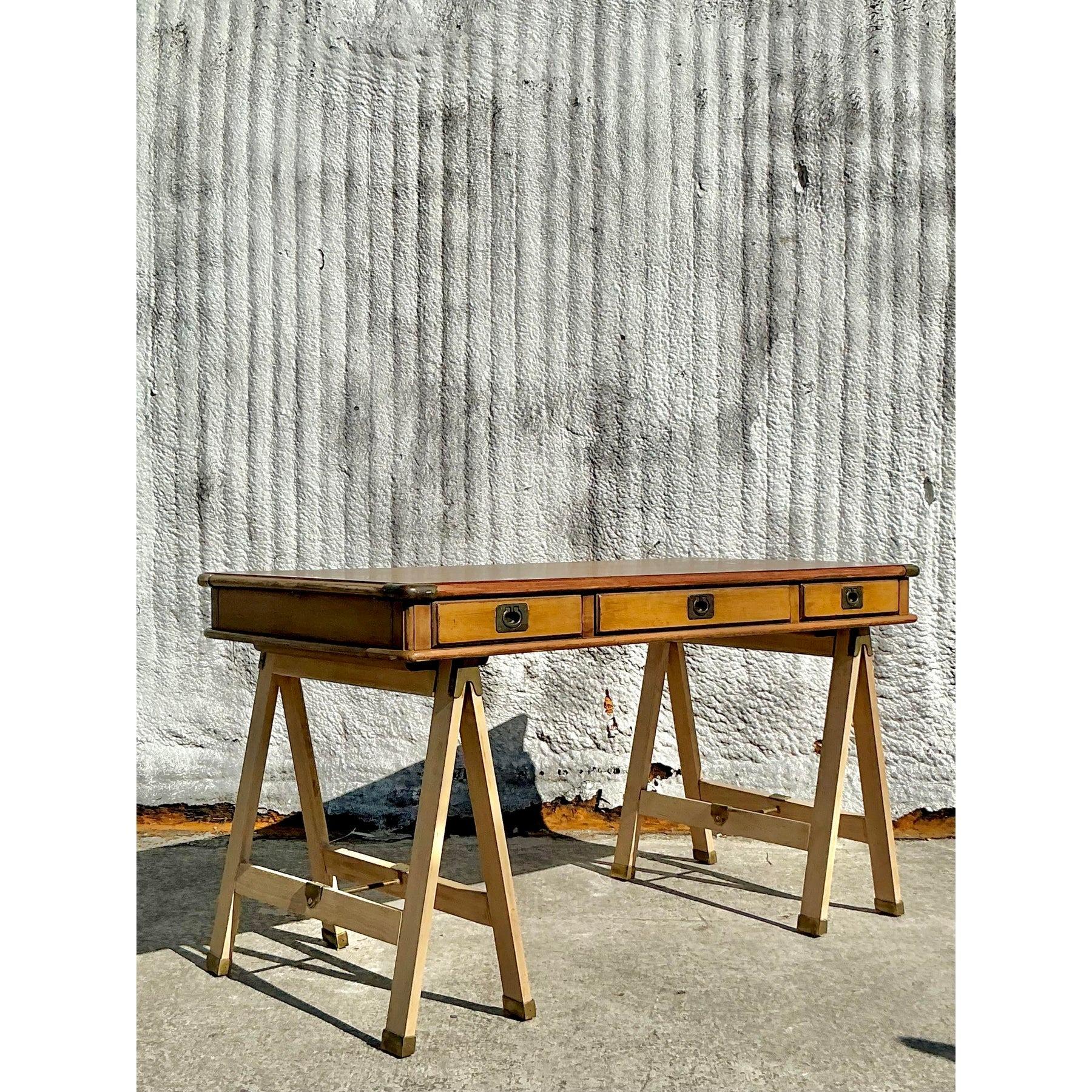 Vintage Boho Nautico per la scrivania Campaigner di Lexington in vendita 4