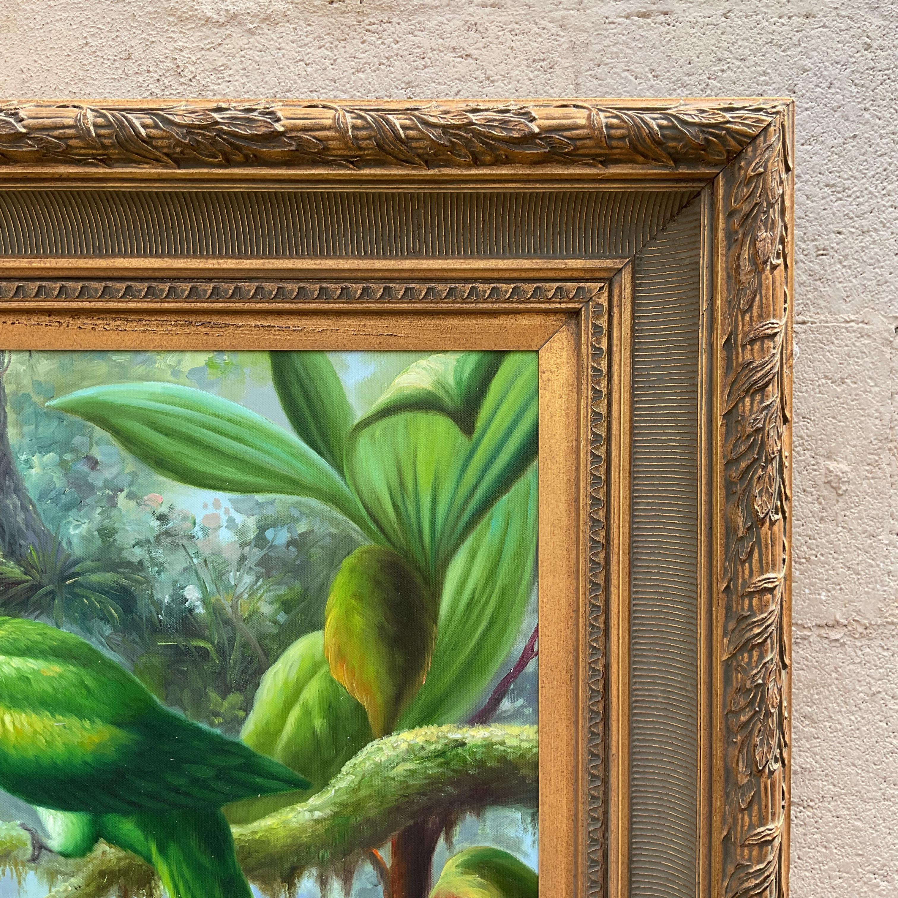 Add a touch of free-spirited charm to your space with this vintage Boho oil painting on canvas. The piece features earthy tones and whimsical designs, embodying the bohemian lifestyle. It's perfect for those who appreciate art with a unique and