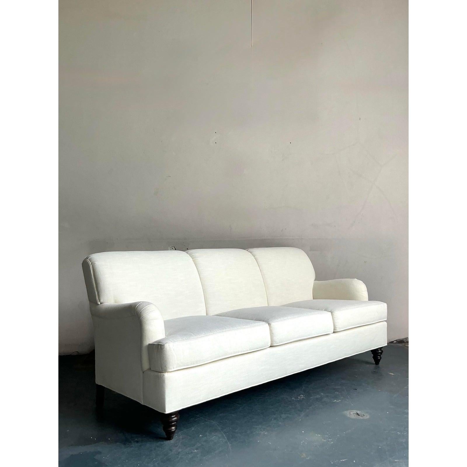 Contemporary Vintage Boho Ooomph Sofa For Sale