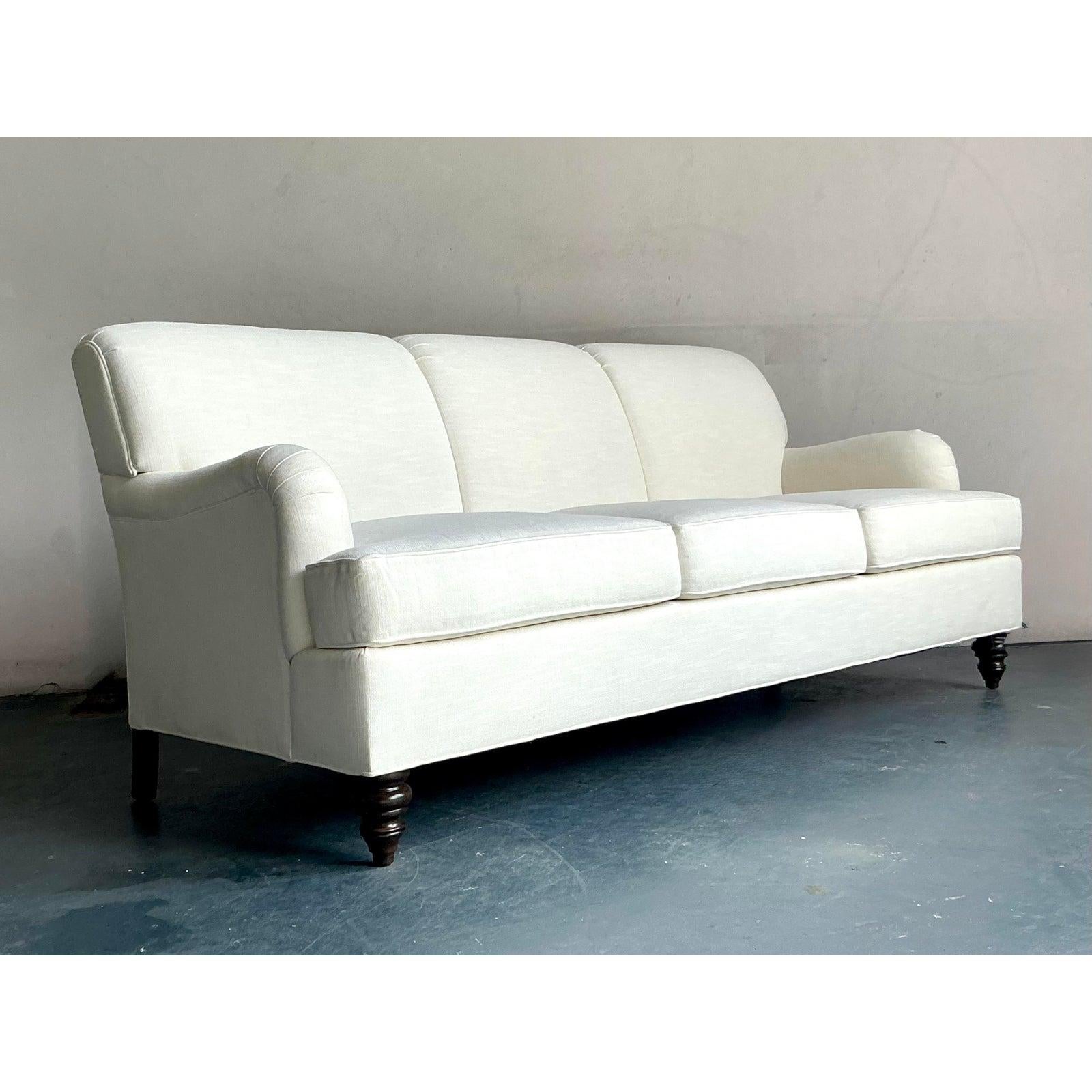 Fabric Vintage Boho Ooomph Sofa For Sale