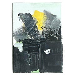 Óleo sobre lienzo Vintage Boho Original Abstracto