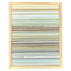 Huile sur toile abstraite originale de Boho « Of Soil and Funghi »