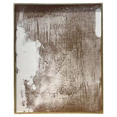 Vintage Boho Original Abstract Oil Painting on Canvas