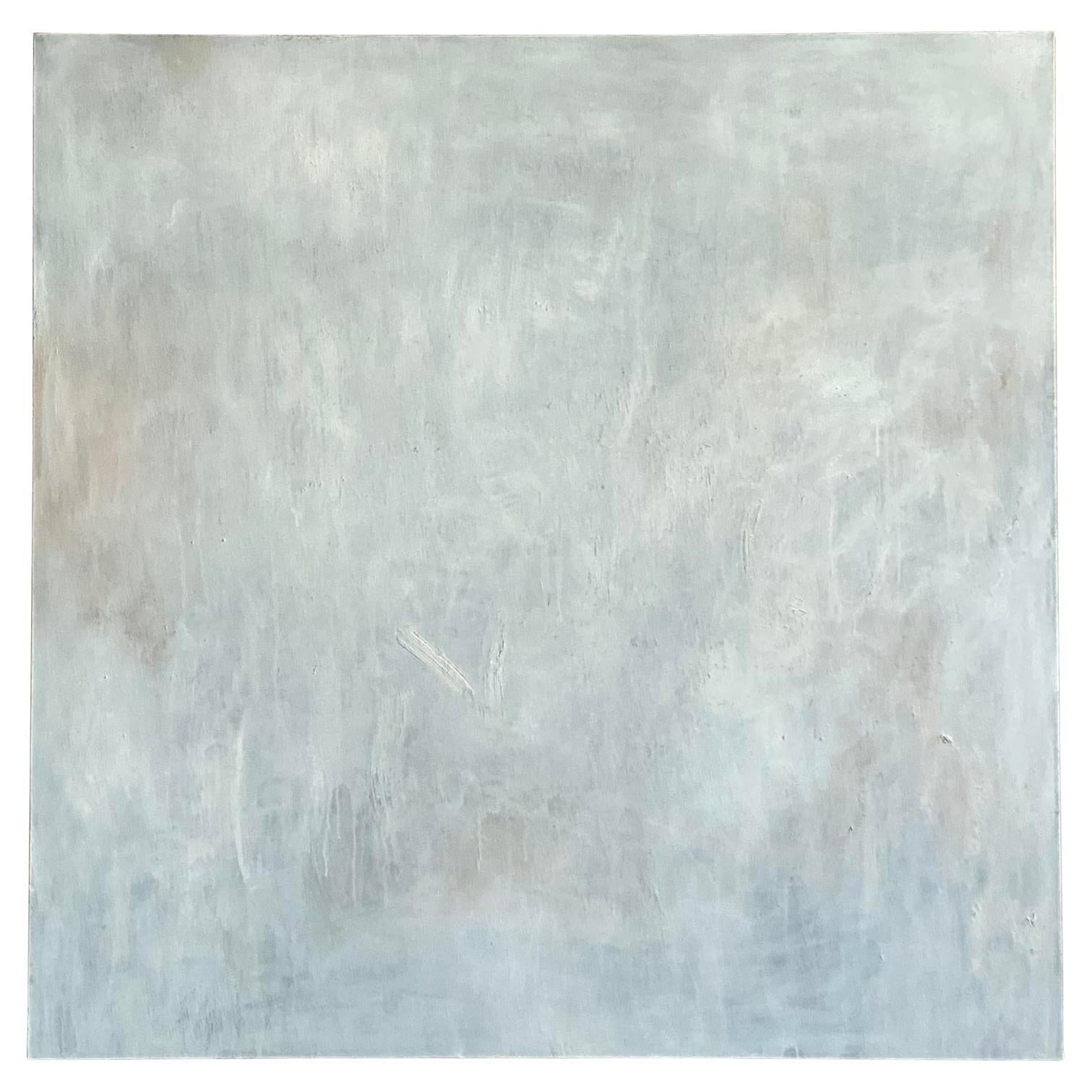 Peinture à l'huile abstraite originale sur toile vintage de style Boho