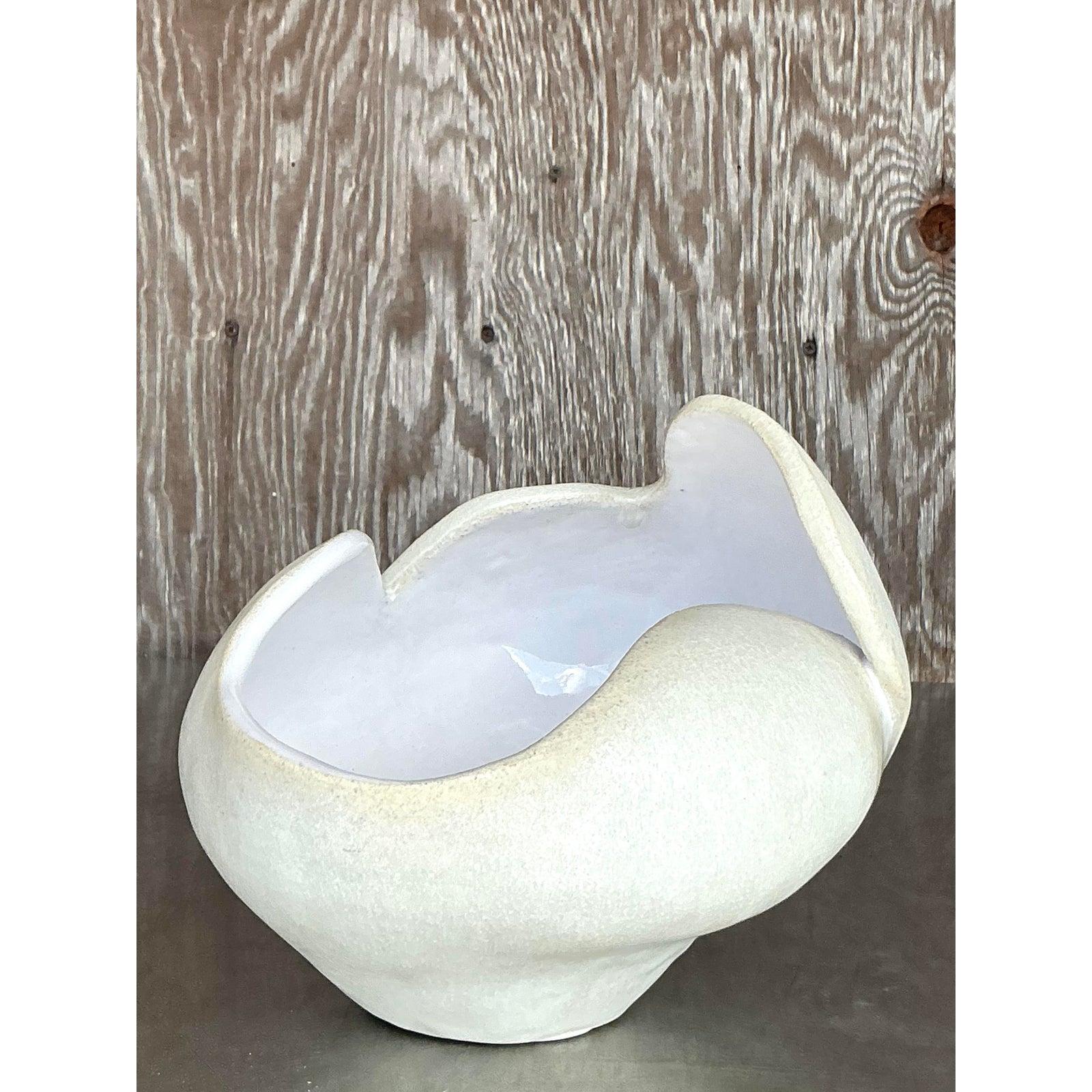 Poteries Bol vintage bohème Biomorphic Studio Pottery en vente