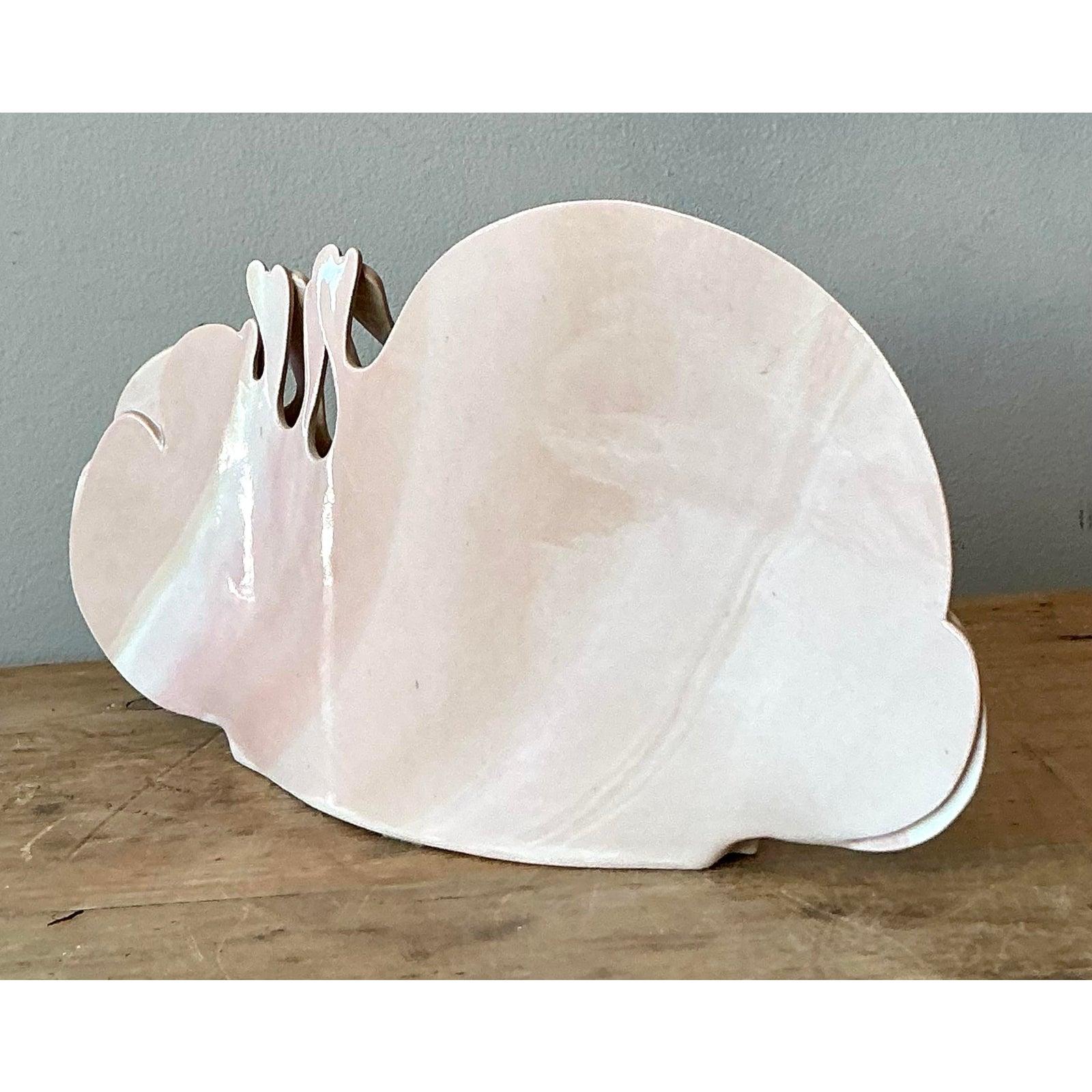 Vaso di Studio Pottery originale bohémien biomorfico d'epoca in vendita 3