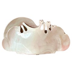 Vintage Boho Original Biomorphic Studio Pottery Vase