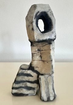 Original Vintage Boho Original Keramik-Skulptur