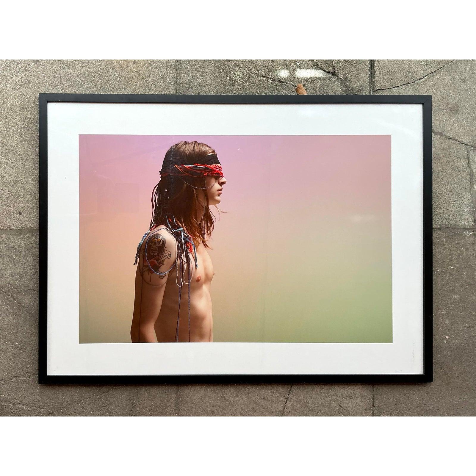 Vintage Boho Original Mode Figurative Vintage-Fotografie (amerikanisch) im Angebot
