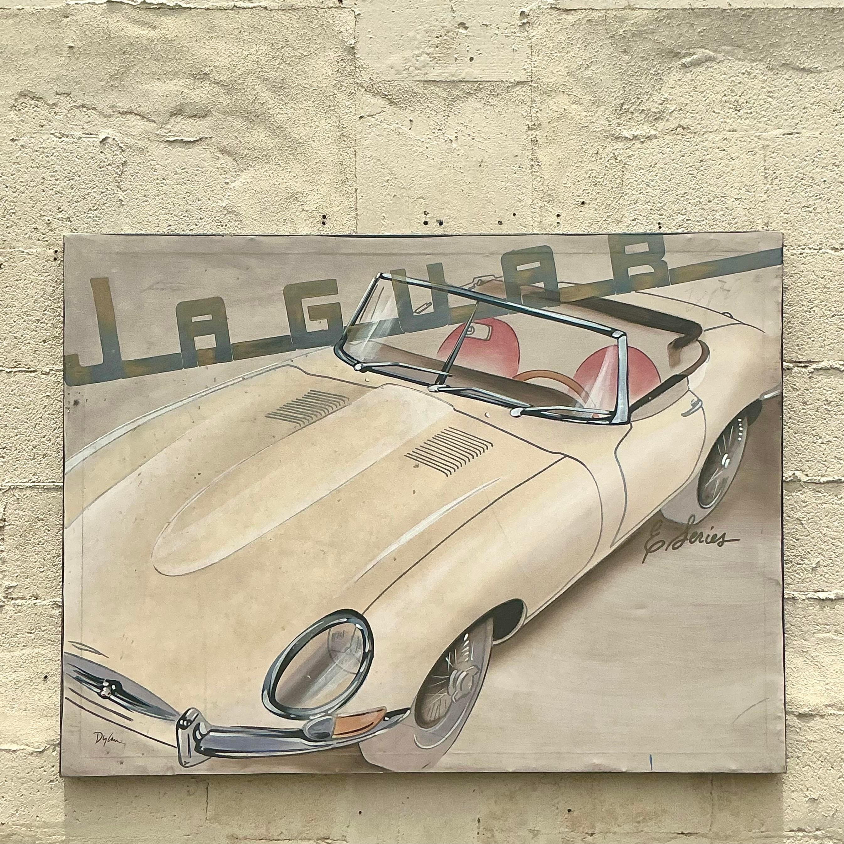 Infunde encanto artístico a tu espacio con este óleo original Boho vintage sobre lienzo. Con colores vibrantes y pinceladas expresivas, esta obra de arte capta la esencia de espíritu libre del estilo bohemio. Perfecto para añadir carácter y