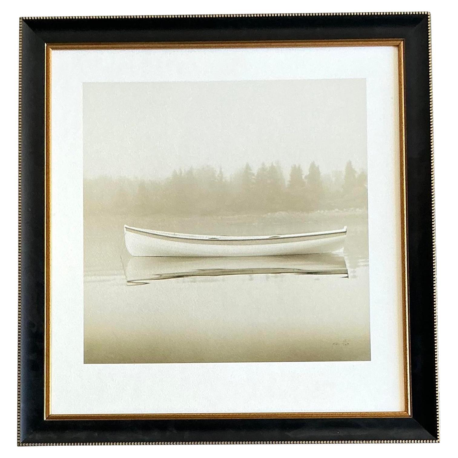 Vintage Boho Original Edición Limitada Foto Canoa Michael Kahn