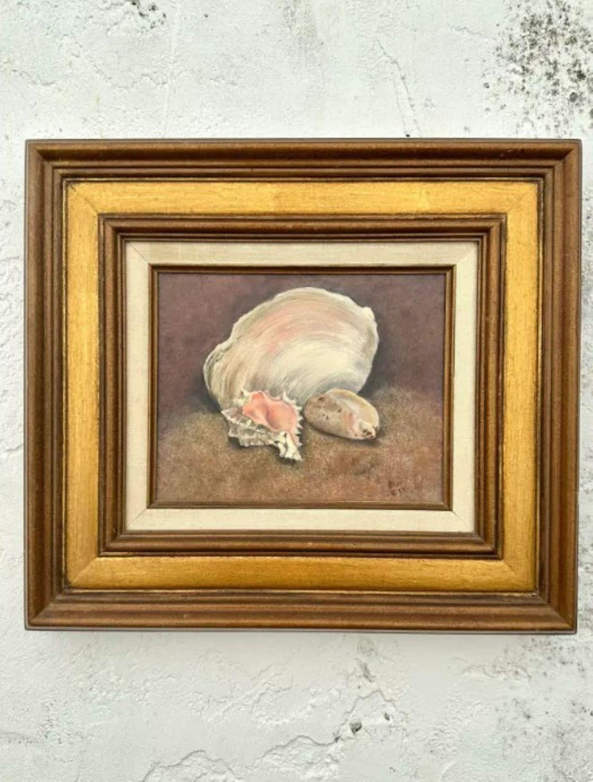 Un bodegón bohemio vintage original al óleo sobre lienzo, firmado por el artista, sería una pieza hermosa y única que combina la elegancia atemporal de la pintura tradicional de bodegones con el encanto ecléctico y de espíritu libre de la estética