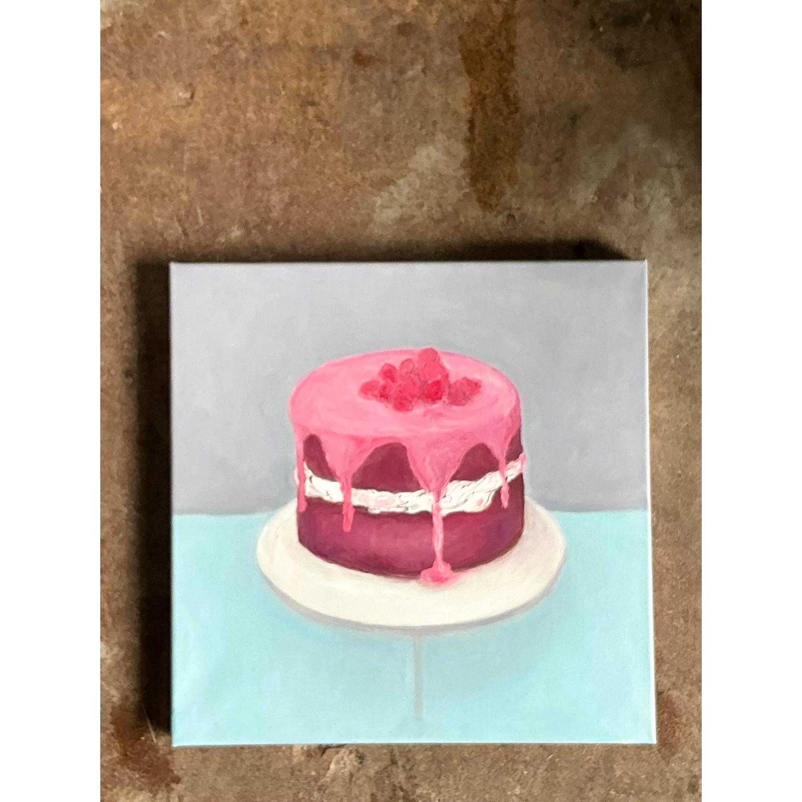 XXIe siècle et contemporain Peinture à l'huile originale de Boho sur toile en vente