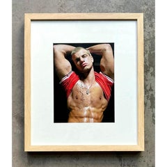 Vintage Boho Original Photograph of Man