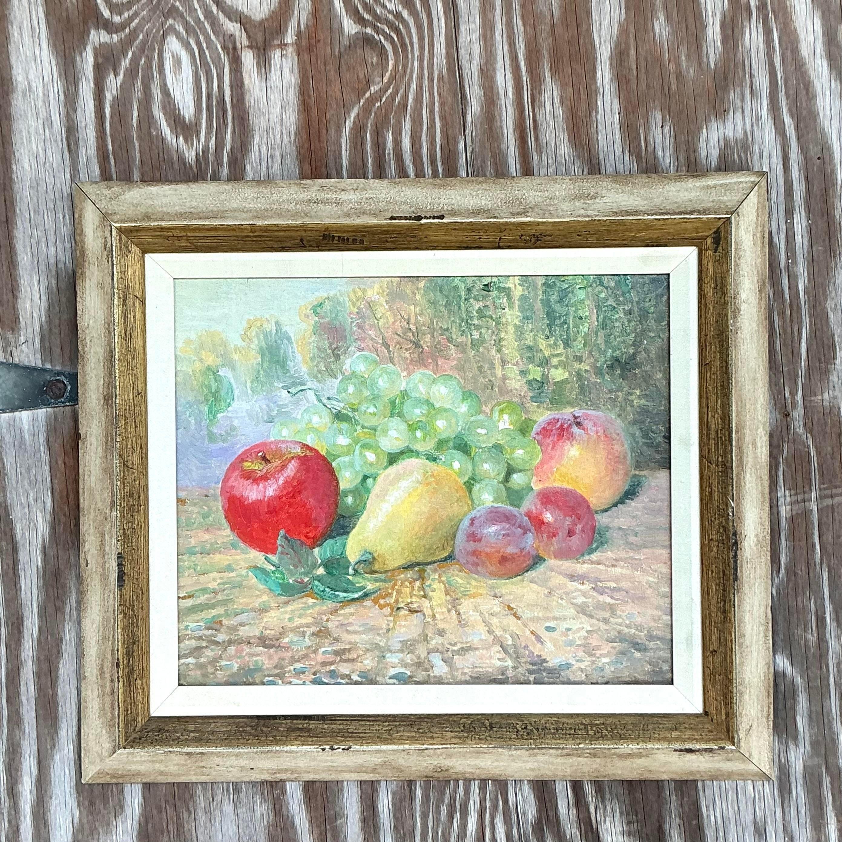 Bringen Sie Wärme in Ihren Raum mit diesem original Boho Ölgemälde auf Leinwand. Eine echte Mischung aus Kunstfertigkeit und böhmischem Charme.