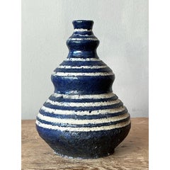 Base di Studio Pottery vintage Boho originale