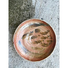 Vintage Boho Original Studio Pottery Bowl