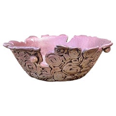 Vintage Boho Original Studio Pottery Bowl