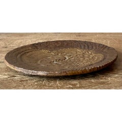 Vintage Boho Original Studio Pottery Phoenix Plate