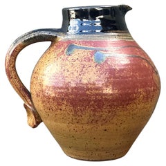 Vintage Boho Original Studio Pottery Pitcher