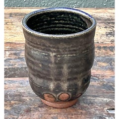 Vintage Boho Original Studio Pottery Small Vase