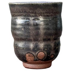 Vaso piccolo d'epoca Boho Original Studio Pottery