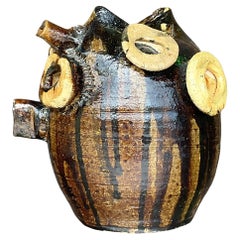 Vase vintage Boho Original Studio Pottery