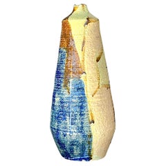 Jarrón Vintage Boho Original Studio Pottery