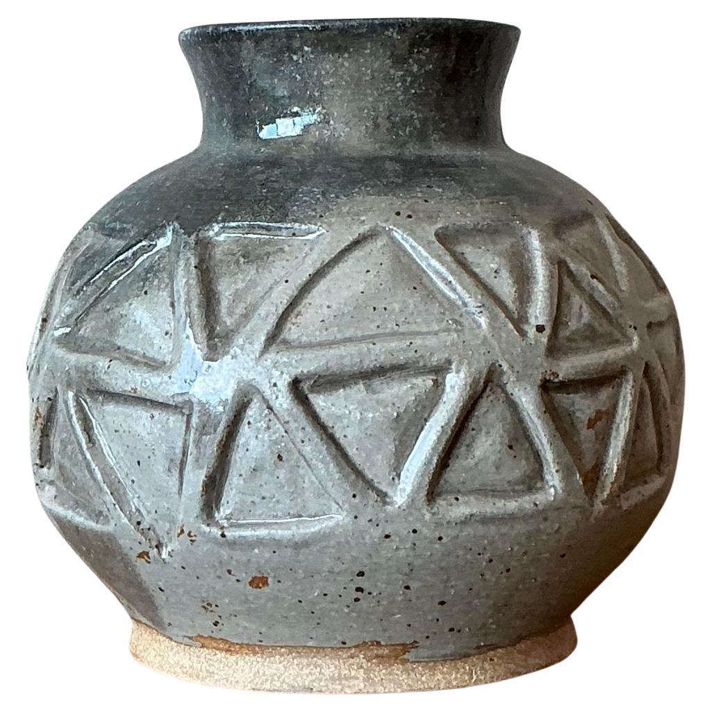 Vaso vintage Boho Original Studio Pottery