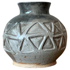Vintage Boho Original Studio Pottery Vase