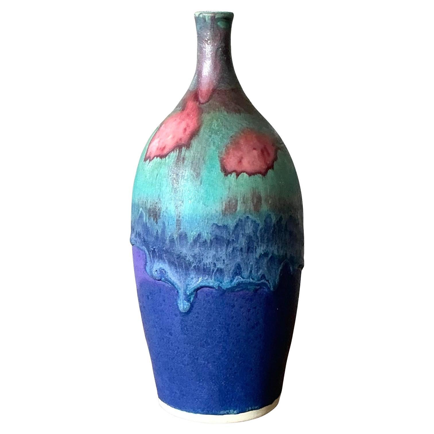 Vaso vintage Boho Original Studio Pottery