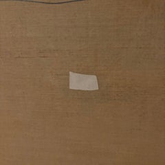 Vintage Boho Original Western Landscape Oil Painting on Canvas