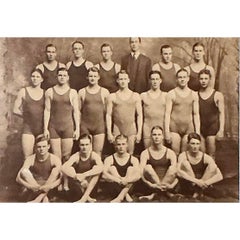 Vintage Boho Original Yale Swim Team Foto