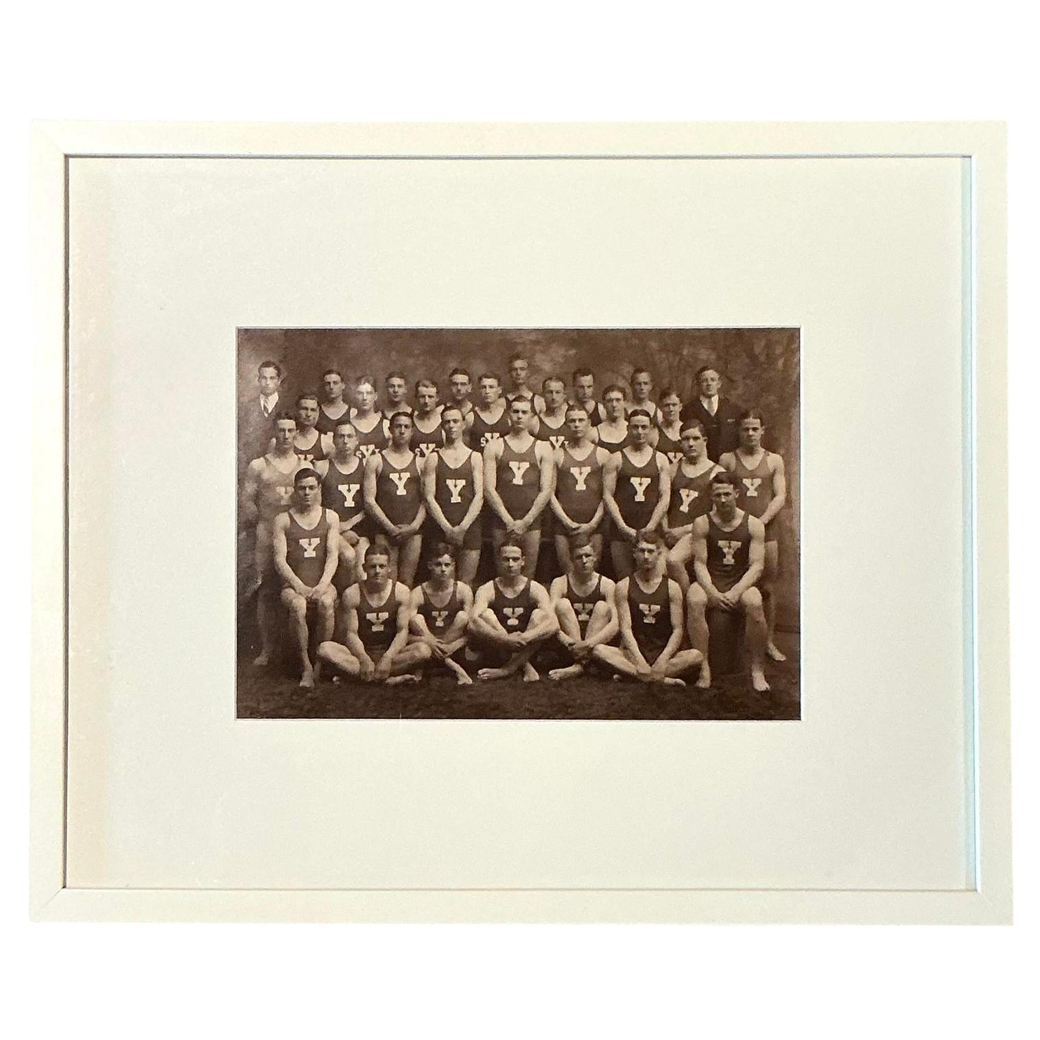 Vintage Boho Original Yale Swim Team Photo