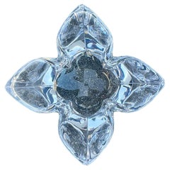 Vintage Boho Orrefors Glass Lotus Bowl