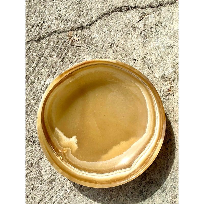 Organico moderno Ciotola Boho Oynx d'epoca in vendita